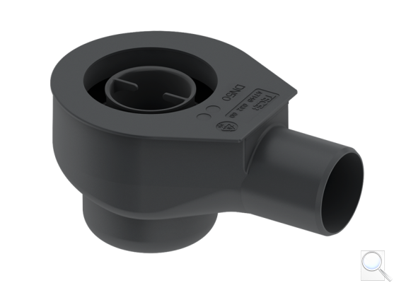 Sifon Tece Drainline plast černá 650001. 