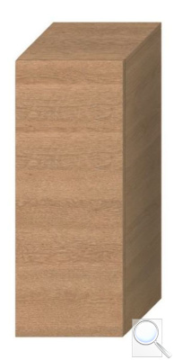 Koupelnová skříňka nízká Jika Cubito 32x32,2x81cm dub. obr. 1