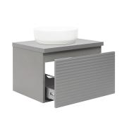 Koupelnová skříňka pod umyvadlo Naturel Savona 78x43x44,8 cm šedá mat SAVONA80GMD. obr. 2