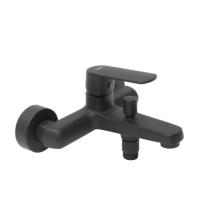 Vanová baterie SAT Feel bez sprchového setu 150 mm černá matná SATBSFEEL222C