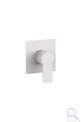 Sprchová baterie SAT B-Way včetně podomítkového tělesa bílá matná SATBSBW210B. obr. 1