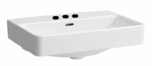 Umyvadlo na desku Laufen Pro 55x38 cm tři otvory pro baterii H8129520001081