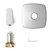 Sprchová baterie Optima Cube Way včetně podomítkového tělesa chrom CU210. obr. 2&nbsp;