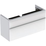 Koupelnová skříňka pod umyvadlo Geberit Smyle Square 58,4x62x47 cm, 73,4x62x47 cm, 88,4x62x47 cm, 118,4x62x47 cm bílá. 118,4x62x47 cm 500.355.00.1 