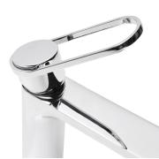 Umyvadlová baterie leštěná zlatá Fusion bez výpusti páka šikmá SATBSFU271KPN. obr. 3&nbsp;