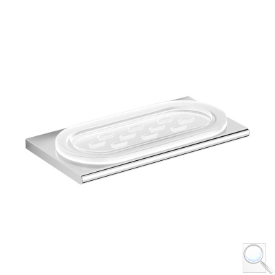 Mýdlenka SAT Evolution R chrom/mléčné sklo SATDEVOR39. obr. 1