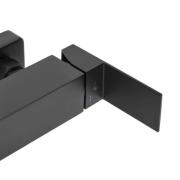 Sprchová baterie SAT Vision bez sprchového setu 150 mm černá matná SATBSVI268C. obr. 5 