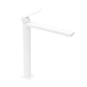 Vysoká umyvadlová baterie SAT B-Way bez výpusti bílá matná SATBSBW285B. &nbsp;(5)