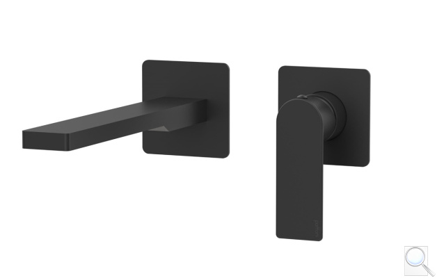 Umyvadlová baterie SAT B-Way včetně podomítkového tělesa černá SATBSBW101. obr. 1