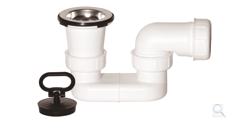 Sifon MULTI ke sprchové vaničce se zátkou E717. 