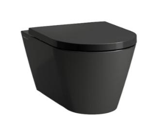 WC závěsný Laufen Kartell By Laufen černá zadní odpad H8203370200001. obr. 1