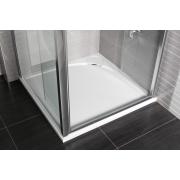 Sprchové dveře 80x195 cm, 90x195 cm, 100x195 cm SAT TEX chrom lesklý. obr. 4