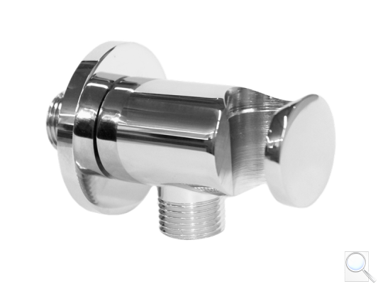 Podomítkový vývod Optima chrom OPB250. 