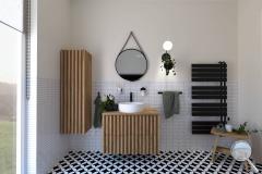 Koupelna Vilar Albaro Precorte - SIKO-koupelna-v-minimalistickem-stylu-v-bilem-a-cernem-provedeni-patchwork-serie-Precorte-003