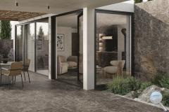 Dlažba Porcelaingres Estro anthracite šedá - 