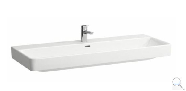 Umyvadlo Laufen Pro S 120x46 cm otvor pro baterii uprostřed H8149650001041. obr. 1