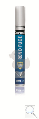 Barva na spáry Ceresit Reno Fuge bílá 7 ml.