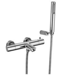 Vanová baterie Paffoni Light se sprchovým setem 150 mm chrom lesk LIQ023CR