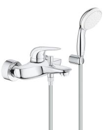 Páková vanová baterie Grohe Eurostyle s příslušenstvím, chrom 2372930A