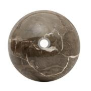 Umyvadlo na desku SAT Purity 43x43 cm hnědý mramor bez otvoru pro baterii, bez přepadu SATPURBR. obr. 6