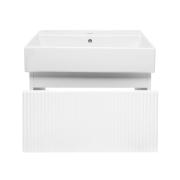 Koupelnová skříňka s umyvadlem SAT Evolution 58x30x44,8 cm bílá mat SATEVO60WMU2. obr. 4