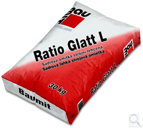 Sádrová omítka strojní lehčená Ratio Glatt L Baumit 