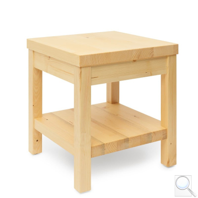 Stolička Naturel Country 40x46x40 cm přírodní COUNTRYST40NA. obr. 1