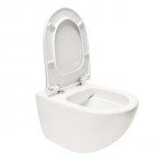 WC závěsné Vitra Sento SmoothFlush včetně sedátka softclose, zadní odpad 7848-003-6147 (obr. 3)