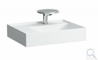 Umyvadlo Laufen Kartell By Laufen 60x46 cm otvor pro baterii, bez přepadu H8103350001111 obr. 1