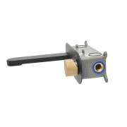 Umyvadlová baterie SAT Fusion včetně podomítkového tělesa páka světlé dřevo SATBSFU101DSC. obr. 8