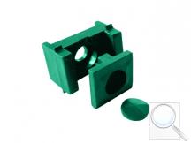 Příchytka pro PILOFOR® – PRO na sloupek 60 × 40 mm, PVC - zelená