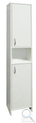 Koupelnová skříňka vysoká Multi Praxis 33,5x25,5 cm bílá INCA35LP. 