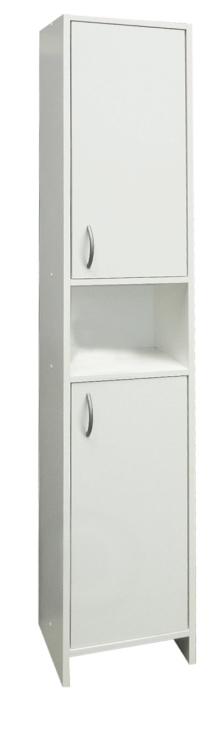 Koupelnová skříňka vysoká Multi Praxis 33,5x25,5 cm bílá INCA35LP