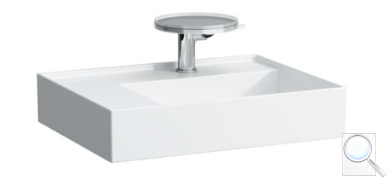 Umyvadlo na desku Laufen Kartell By Laufen 75x35 cm otvor pro baterii, bez přepadu H8123320001111. obr. 1
