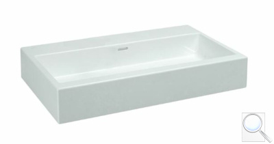 Nábytkové umyvadlo Laufen Living City 80x46 cm bez otvoru pro baterii H8174360001091. obr. 1