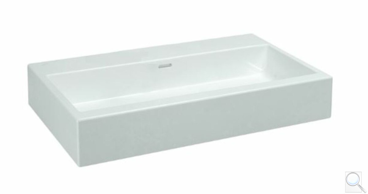 Nábytkové umyvadlo Laufen Living City 80x46 cm bez otvoru pro baterii H8174360001091. obr. 1