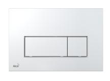 Ovládací tlačítko Alcaplast plast chrom lesk M571