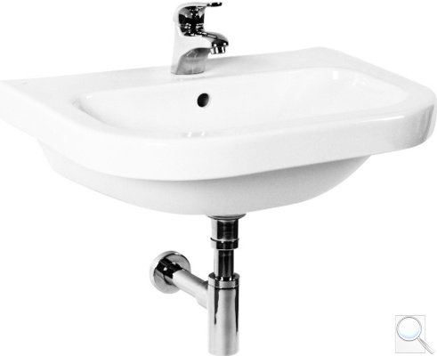 Umyvadlo Jika Deep 60x45 cm otvor pro baterii uprostřed H8126130001041. obr. 1