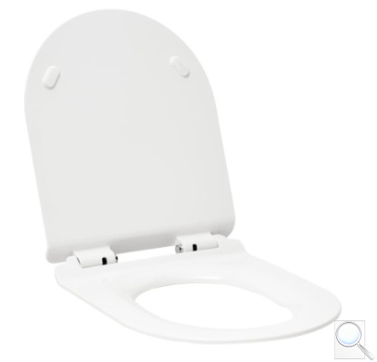 WC sedátko softclose SAT Brevis bílé SATBREP11. obr. 1
