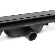 Sprchový žlab SAT 70 cm plast černý mat ZLAB70BL. obr. 2 