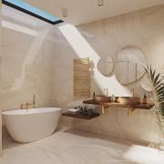 Dřezová baterie SAT DARK s otočným raménkem broušené zlato SATBSDA280LBZ. obr. 9&nbsp;