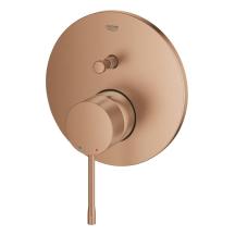 Sprchová a vanová baterie GROHE Essence bez podomítkového tělesa kartáčovaný Warm Sunset mat 24167DL1