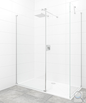 Sprchová zástěna Walk-in 140x90 cm SAT SATBWI14090PAROZ. obr. 1