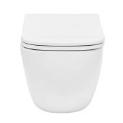 WC se sedátkem softclose závěsné SAT Ergo vírové splachování zadní odpad SATERG1.  (4)