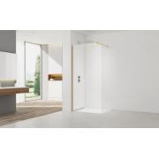 Sprchová zástěna Walk-in 80 cm SAT v barvě profilu zlatá lesk SATBWI80PRZ. obr. 2 