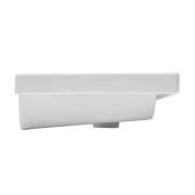 Umyvadlo SAT Brevis 50,5x40 cm otvor pro baterii uprostřed SATBRE5040S. obr. 4 