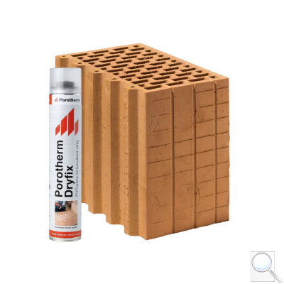 Cihla Porotherm 30 Profi Dryfix R - Broušená. obr. 1