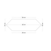 Obklady Ribesalbes Picket grey šedá. &nbsp;