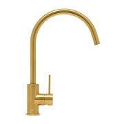 Dřezová baterie SAT Aurum s otočným ramínkem broušená zlatá mat SATBAUR280BG. obr. 5 