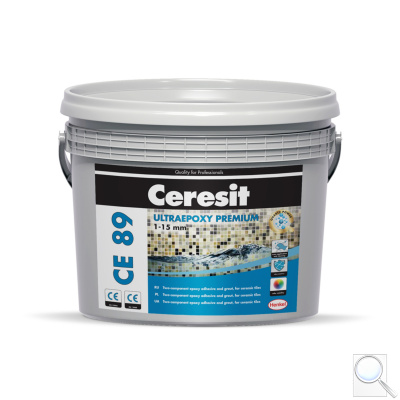 Spárovací hmota Ceresit CE 89 UltraEpoxy Premium. 